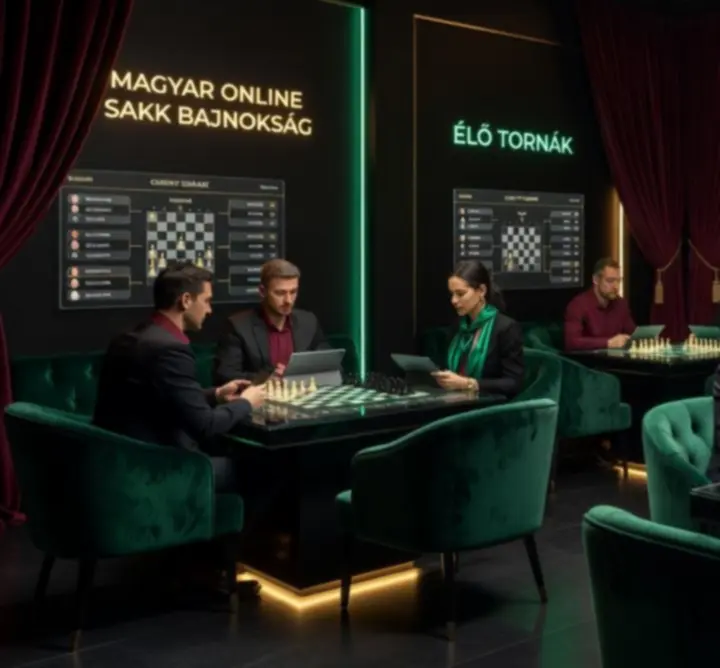 Digitális bársony hangulatú Offline sakkverseny a Velvet Chip Kitchen platformján