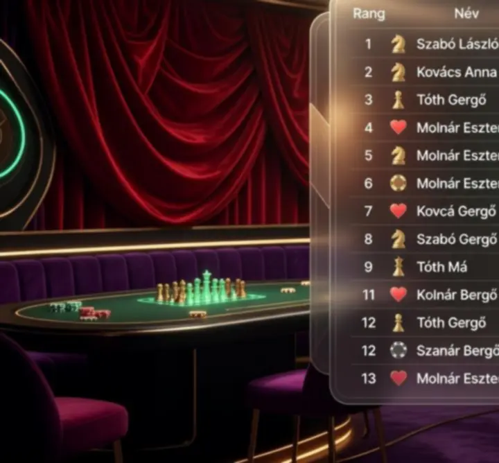 Bársonyos magyar Offline leaderboard és díjazási tábla